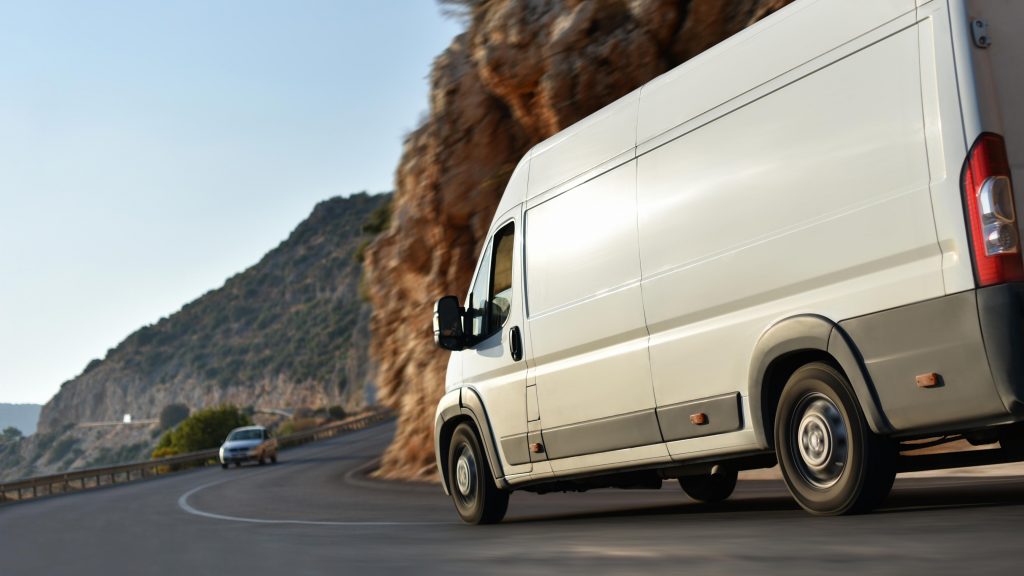 Van mockup, Delivery Van Mockup. Truck mock up, Cargo Express Van